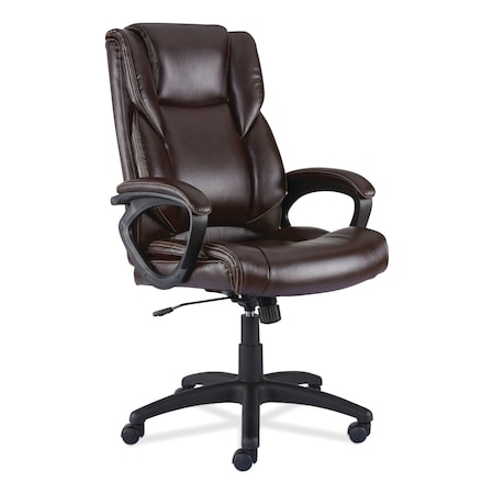 Alera Brosna Series Mid-Back Task Chair, Supports Up To 250 Lb, 18.15 To 21.77 Seat Height, Brown